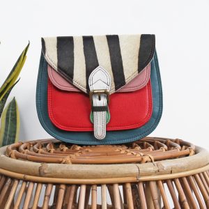 Treasure label | Fairtrade dierenprint tassen gemaakt van leer leftovers