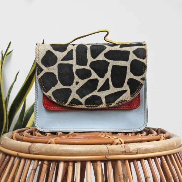 Treasure label | Fairtrade dierenprint tassen gemaakt van leer leftovers