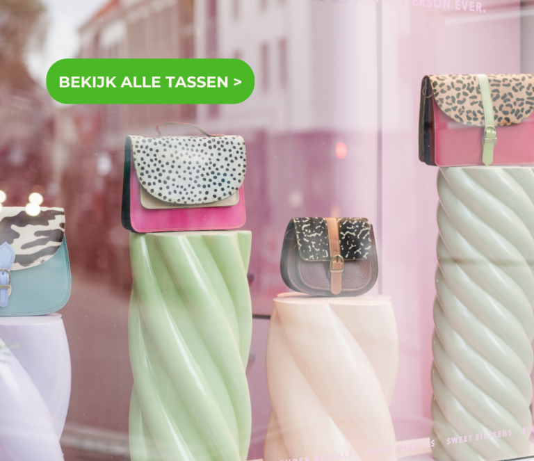 Treasure label | Fairtrade dierenprint tassen gemaakt van leer leftovers