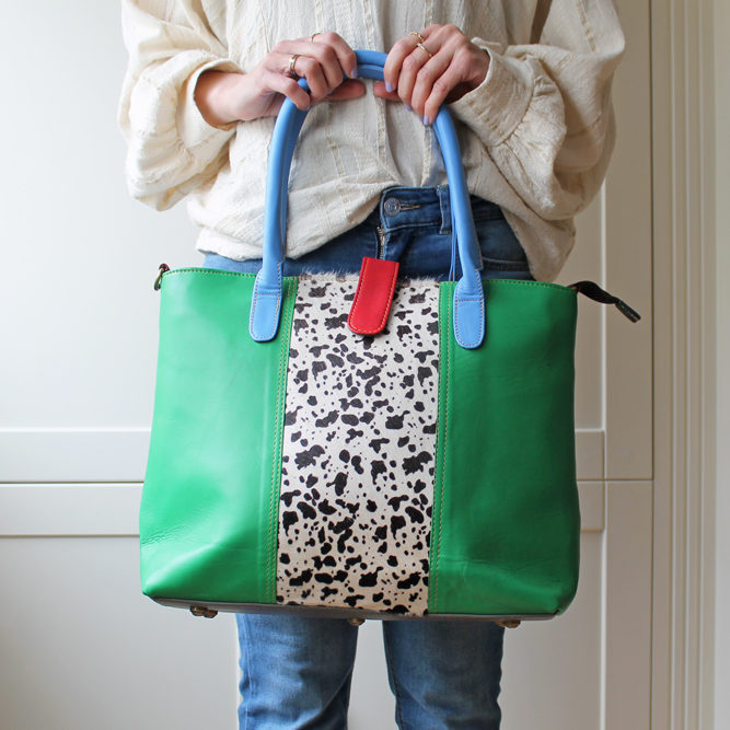 Multicolor Shopper bags