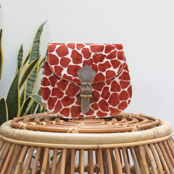 Treasure label | Fairtrade dierenprint tassen gemaakt van leer leftovers