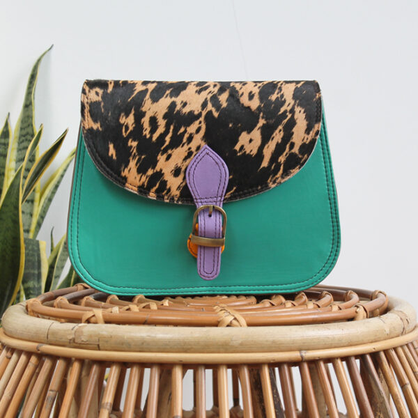 Treasure label | Fairtrade dierenprint tassen gemaakt van leer leftovers