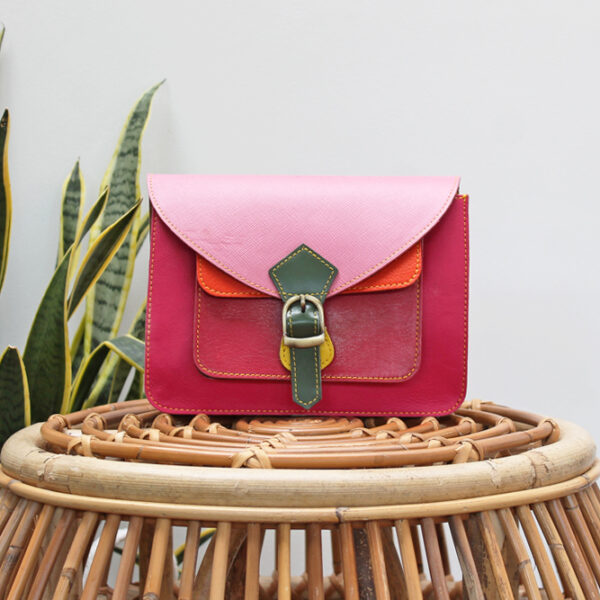 Treasure label | Fairtrade dierenprint tassen gemaakt van leer leftovers