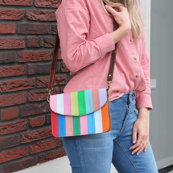 Treasure label | Fairtrade dierenprint tassen gemaakt van leer leftovers