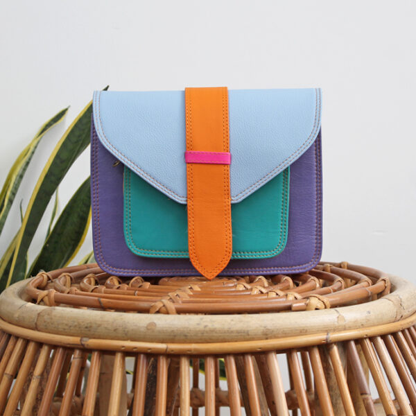 Treasure label | Fairtrade dierenprint tassen gemaakt van leer leftovers