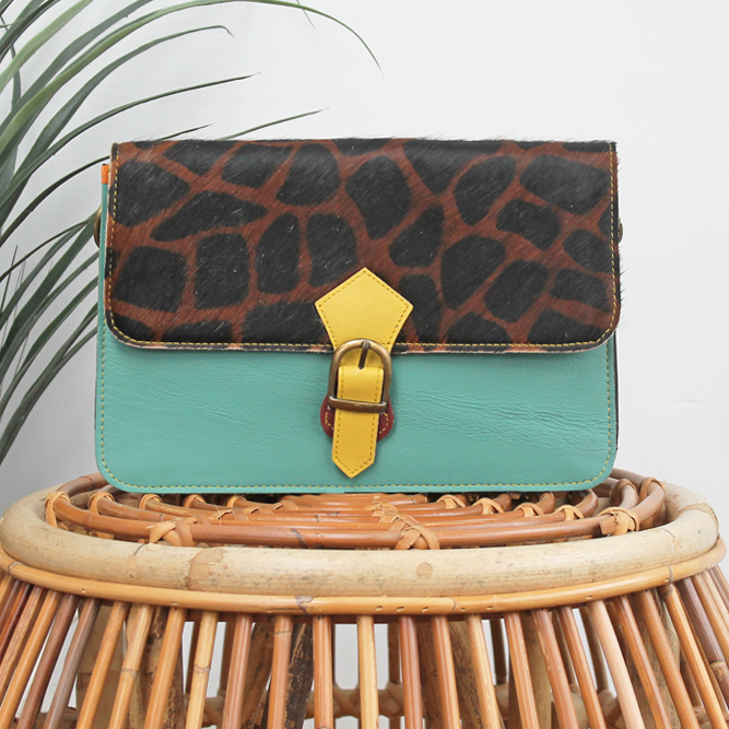 Giraffe print tassen